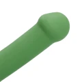Wibrujące dildo Loveline - silikonowe, 16,5 cm, małe, zielone