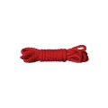Rope bondage - Kinbaku Mini Rope 1,5m, nylon, czerwony, 6mm szerokości