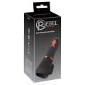 Masturbator Glans Rebel z 2 silnikami, 10 trybów wibracji, wodoodporny, silikonowy