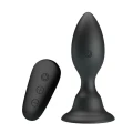 Wtyczka analna z wibracją MR PLAY - 12 trybów, ergonomiczny kształt, wodoodporna