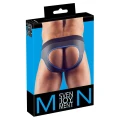 Jockstrap męski - Neoprenowa gumka, 90% poliester, 10% elastan, błyszczący design