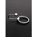 Zasłanianie plemnikowe C-Plug Metalowy z pierścieniem, średnica 3,5 cm, stal nierdzewna