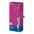 Wibrator G-Spot Satisfyer Rolling Pleasure, wodoodporny, 2 silniki, zielony 22 cm