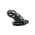 Klatka na penisa HIDDEN DESIRE, ABS, 4 rozmiary pierścieni, 11 cm długości całkowitej