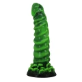 Dildo Power Monsters Manticore - 23 cm, silikonowe, pofalowane, przyssawka