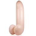 Nadmuchiwany penis PVC - 140 cm, wodoodporny, idealny na imprezy
