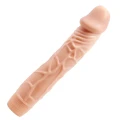 Dildo BAILE BOB 22,5 cm, wibrator realistyczny, żyłkowany, łatwa baza do obrotu