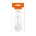 Masturbator Me You Us Glacier, wodoodporny, ze stymulującym materiałem TPE, przezroczysty
