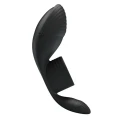Pierścień wibracyjny - PRETTY LOVE, 7 funkcji, silikonowy, czarny, akumulator USB