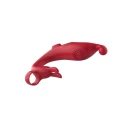 Masażer G-Spot Finger - Medyczny silikon, 10 trybów wibracji, wodoodporny, 20cm