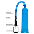 Pompka do penisa Toy Joy POWER PUMP BLUE, PVC, średnica 5.5 cm, regulacja ciśnienia