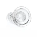 Dildo REALROCK CRYSTAL CLEAR - 6,1''/15,5 cm, przyssawka, bez ftalanów, wodoodporne