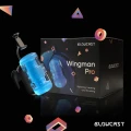 Masturbator automatyczny BLOWCAST Wingman PRO z wibracjami, podgrzewaniem i uchwytem na telefon