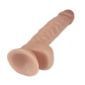 Dildo Love Toy 8,5 cala, 3 prędkości wibracji, realistyczna tekstura
