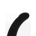 Dildo Silicone, Średni, 14 cm długości, 3.3 cm średnicy, Kolor Czarny