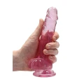 Dildo REALROCK CRYSTAL CLEAR 7