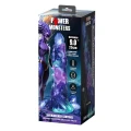 Dildo Power Monsters DuskWalker Sentinel 23 cm silikonowe, pompowane, pofalowane