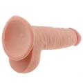 Dildo Love Toy Ultra Soft Dude 18 cm, Miękka Cyber Skóra, Przyssawka