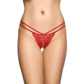 Stringi koronkowe SOFTLINE COLLECTION G-String 2495, czerwień, komfort, elegancja