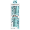 Dildo Dillio Platinum 19,7 cm, silikon, elastyczny z wypustkami w kolorze teal