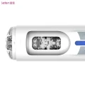 Masturbator wibracyjny A380 - silikon, wodoodporny, ładowany przez USB, 31 cm