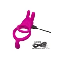 Pierścień intymny Closer Rechargeable - zasilany, wodoodporny, 10 trybów wibracji, 3,8 cm