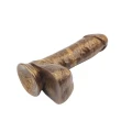 Dildo Ben Dover-Gold - Natural PVC, Długość 19,5 cm, Średnica 4,5 cm, Przyssawka