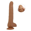 Dildo ultra-realistyczne, 28 cm, elastyczne, wodoodporne, z przyssawką