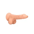 Dildo realistyczne Skin TPE 17 cm z przyssawką, super miękkie, anatomiczne detale