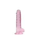 Dildo REALROCK CRYSTAL CLEAR 7
