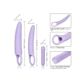 Wibrator i rozszerzacze Isabelle – silikonowy zestaw 2 szt. z wibratorem, wodoodporny