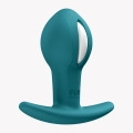 Korek analny B Ball Uno – zielony, 8 cm, ruchome obciążenie