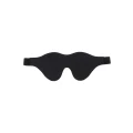Maseczka BDSM TABOOM z wegańskiej skóry PU, wykończenie z aksamitnego poliestru, 21 cm