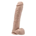 Dildo 11 cali TOYJOY, realistyczny odlew, bezftalowe PVC, kolor skóry jasny