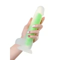 Dildo BEYOND BY TOYFA Clark Glow, długość 22cm, świecący w ciemności, silikonowy