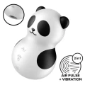 Wibrator łechtaczkowy Satisfyer Pocket Panda – wodoszczelny, 11 intensywności, silikon