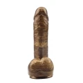 Dildo Ben Dover-Gold - Natural PVC, Długość 19,5 cm, Średnica 4,5 cm, Przyssawka
