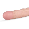 Dildo RealFantasy Scott, 25 cm, elastyczny z przyssawką, do stymulacji analnej i pochwowej