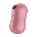 Stymulator łechtaczki Satisfyer Cotton Candy, wodoodporny, 11 trybów ssania, różyczkowy