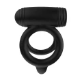 Pierścień erekcyjny EXTREME C-RINGS - podwójny, 10 trybów wibracji, wodoodporny IPX7