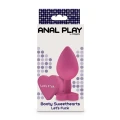 Korek analny ToyJoy Booty Sweethearts, silikonowy, 3.5 cm, różowy