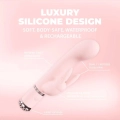 Wibrator Rabbit Belle Loveline - Silicone, Wodoodporny, 10 000 RPM