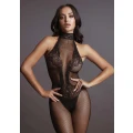 Bodystocking - Koronkowy i Siateczkowy, Elastyczny, One Size S-XL