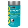 Prezerwatywy przezroczyste ONE Pleasure Plus, 180 mm, 53 mm, wegańskie, 12 szt.