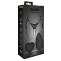 Wibrator do bielizny TOYJOY Designer Edition, USB, 4 tryby pulsacji, czarny