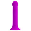 Wibrator Murray PRETTY LOVE – silikon/ABS, 12 funkcji wibracji i pulsacji, przyssawka