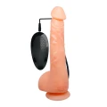 Dildo BAILE-JASSON 9.8'' z przyssawką, zdalne sterowanie, realistyczny TPR