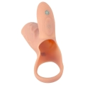 Nakładka masturbacyjna Realistixxx Real Sleeve Clit S, silikon, USB, 10 trybów