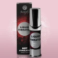 Wibrator płynny unisex Hot Liquid 15 ml - efekt wibracji, aromat truskawkowy, wegański