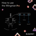 Masturbator automatyczny BLOWCAST Wingman PRO z wibracjami, podgrzewaniem i uchwytem na telefon
